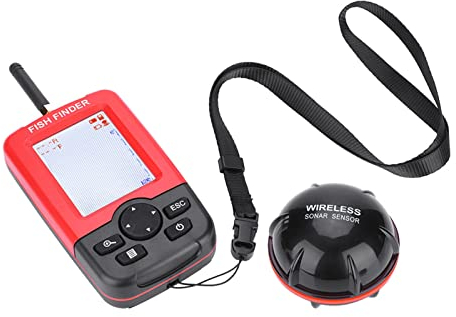 Fischsensor 25×11×8 100M Wireless Sonar Sensor Fishfinder Echolot Fischfinder Tackle Zubehör
