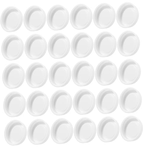 SHINEOFI 100stücke Kunststoff Endkappen Für Versandröhren Runde Stopfen Für Papphülsen Praktische Endplugs Für Papier Malerröhren Schützende Abdeckkappen Für Poster Und Dokumente
