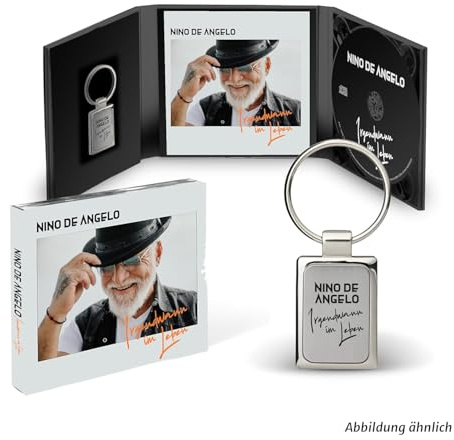 Nino de Angelo, Neues Album 2025, Irgendwann im Leben, Limitierte Deluxe Edition CD Digipack & Schlüsselanhänger + NDA Kugelschreiber (1 Stück)