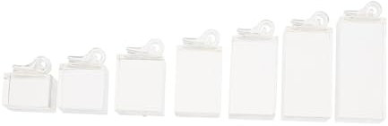 VALICLUD 7stücke Teiliges Transparente Acryl-ringdisplays Für Schmuckorganizer Für Hochzeiten Jubiläen Und Leicht Und Platzsparend
