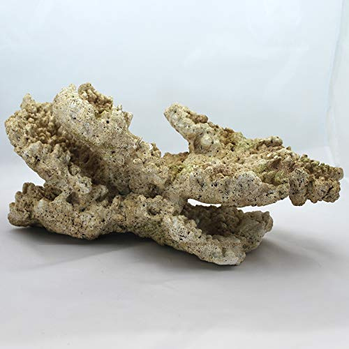 Riffgestein, 41 x 23,5 x 18 cm,Felsen Nachbildung,Meerwasser Aquarium Deko
