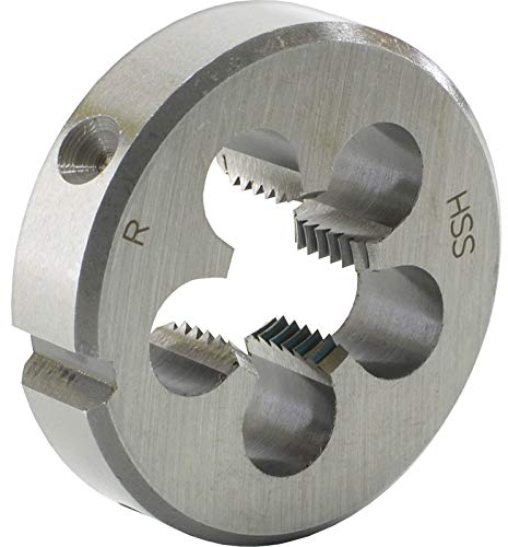 Fittingteile - Schneideisen Zöllig - DIN EN 24231 (ehem. DIN 5158) Zoll G-Gewinde für Stahl Messing Guss Aluminium (Gewindegröße: G 3/4)