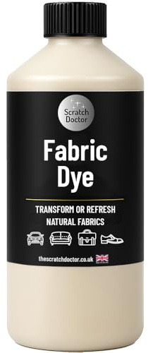 Light Cream Fabric Dye | Permanent Fabric Paint for Upholstery, Furniture, Sofas, Clothes, Canvas