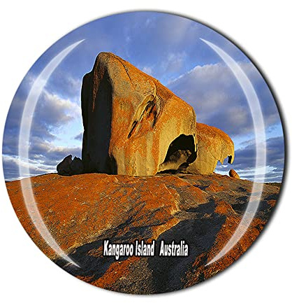 Kangaroo Island Australien Kühlschrankmagnet Kristall Touristen Souvenir Geschenkkollektion Kühlschrank Magnet Aufkleber