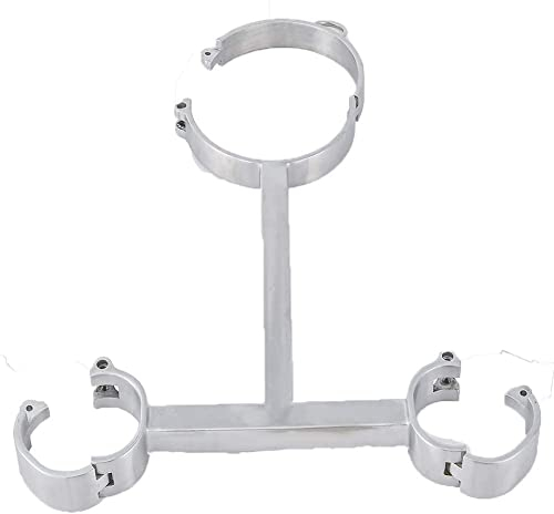 ROLOL Handschellen Sex Halsband Sm Restraint set Metall Restraint Lock Halskragen Handfesseln Edelstahl Fesseln Frauen Sm -Halsbänder (Color : Female)