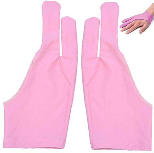 Lipfer Zwei-Finger-zeichnenhandschuh Für Die Rechte Und Linke Anti-fouling-handschuh Zum Zeichnen Von Tablette
