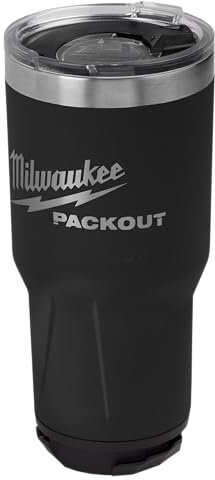 Milwaukee Packout 48-22-8393B Isolierbecher, 890 ml, Schwarz