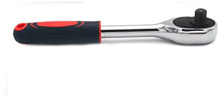Drehmomentschlüssel 1/4 3/8 1/2 & Queotheheit Drehmomentratze Ratchet-Schraubenschlüssel 24 Zähne Schnellspanner breites Gebrauchte professionelle Handwerkzeug Chromstahl(Extractable Handle,3-8-Inch