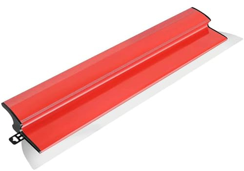 Frotis de pared en seco, largo de 60 cm/24 i, herramienta raspadora duradera con revestimiento de acero inoxidable de alta calidad con mango en forma de Z para alisar y terminar paneles de pared de