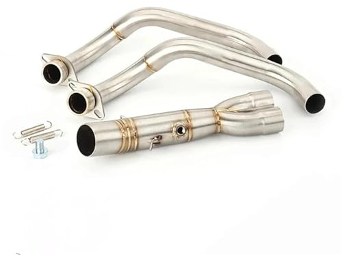 CFCKHPTHAZ Ligne D'échappement Complète pour Moto pour Yamaha MT07 MT-07 2014-2023