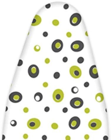 Cubierta De Tabla De Planchar con Acolchado Tabla De Hierro De Repuesto Resistente A Las Manchas Y A Las Quemaduras para Tabla De Planchar Cubierta De Tabla De Plancha, Light Green, 108x33cm-112x37cm