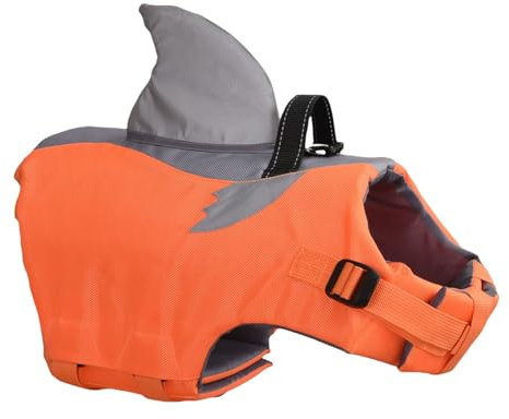 Hunde-Badeanzug für Pool, Strand, Schwimmen und Bootfahren, Schwimmhilfe, verstellbare Schwimmweste für Wasseraktivitäten
