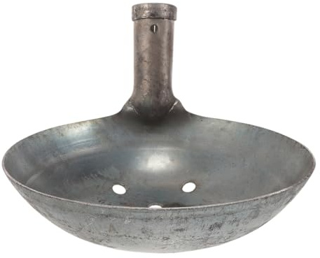 DIYEAH Pelle Multifonctionnelle en Métal Tamis 23 MM pour Élimination de Boue Drainage et Arrosage de Plantes en Jardin
