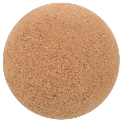 DIYEAH Cork Massage Ball 10cm Diameter Back and Muscle Sore Point Therapy Ball for Yoga Fascia Stretch and Deep Tissue Release