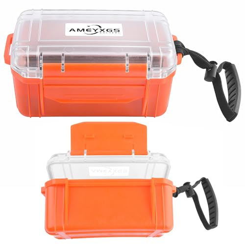 FQH Hunting Arrowheads Storage Box - Archery Broadhead Display Case with Foam Protector for Safe Arrowhead Keeping