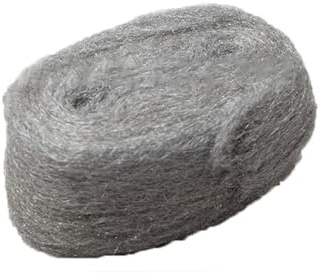 NONDK 10 Piezas de Lana de Acero Inoxidable de Longitud Flexible para Muebles, Automóviles, Artesanías de Piedra, Vidrio, Metal, Pulido y Lijado-0