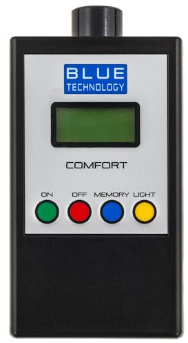 Blue Technology Professional Schichtdickenmessgerät Lackdickenmessgerät Kugelsonde P-10-AL | Stahl & Aluminium Coating Thickness Gauge | Lacktester für Auto | Hergestellt in EU
