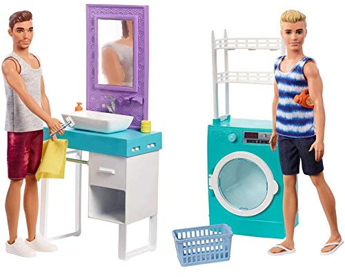 Mattel 446FYK51 Ken-Puppe und Möbel