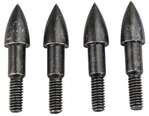 SHARROW 12/24/48 Pcs Metall Bogenschießen Pfeilspitzen Schraube in der Praxis Jagdspitzen 60/65/75 Grain Bullet Field Jagdpunkte Schwarze für Recurve- und Compoundbogenschießen (75 Grain, 12 PCS)