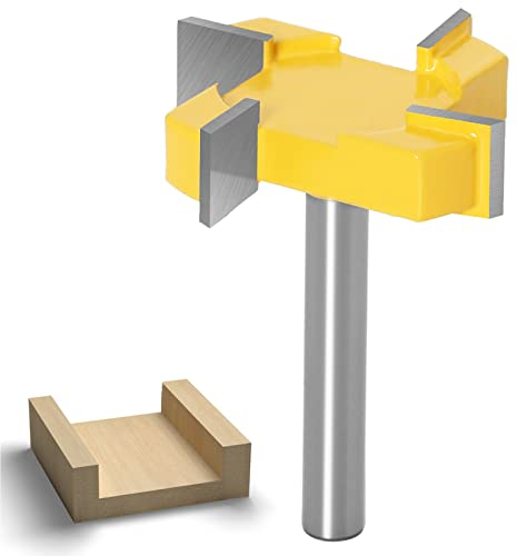 Frese A T Con Gambo Fresa Per Piallatrice Legno 8Mm Fresa Per Spianare Legno Punta Per Fresatura Del Legno Frese Per Scanalature Router Bits Per Spianare Router Bit Piallatrice Strumento Lavorazione