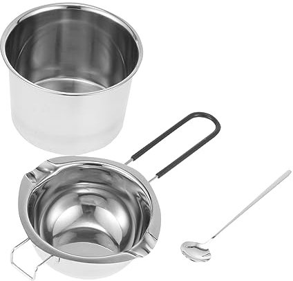 ABOOFAN Stainless Steel Melting Pot Tempering Machine for Chocolate Making Fondue Double Boiler DIY Kitchen Utensil