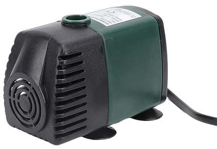 Springbrunnenpumpe, 132 GPH 500 L/h, 7 W, Extrem Leise Mini-Tauchpumpe mit Lichtern, 1,1 M Hoher Hubhöhe und 4 Düsen, Wasserdichte IP68-Außenwasserpumpe für Aquarien, Aquarien