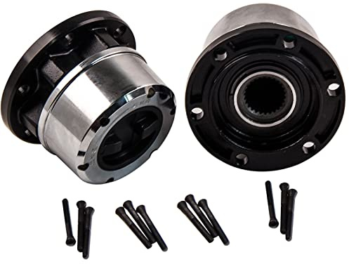 Pizgear 2x mozzi anteriori con bloccaggio gratuito, for Suzuki, Samurai Sidekick Geo Tracker 1992-1993 26 scanalature 6 prigionieri Mozzi blocca ruota