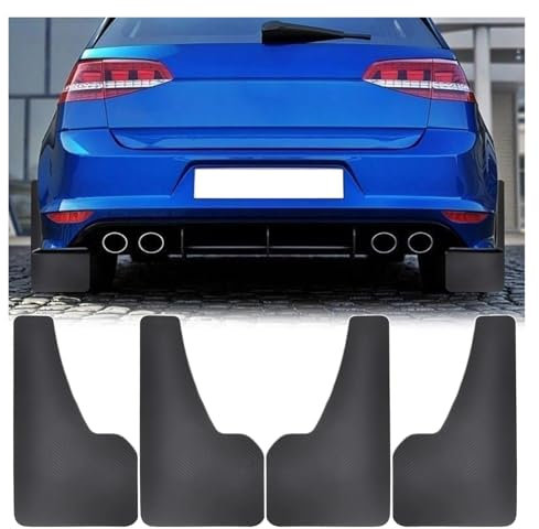 Schmutzfänger Für VW Für Golf 2/3/4/5/6/7/8 Für GTI Für GTD R32 MK1 MK2 MK3 Spritzschutz Kotflügel Zubehör Schmutzfänger Schmutzfänger Kotflügel(Red and Black)