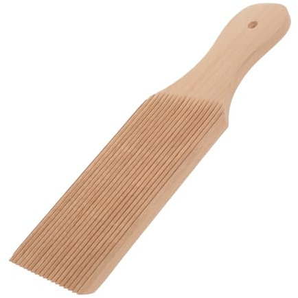 Cabilock Cavatelli Maker Mit Holzpaddle Und Brett Für Zubereitung Von Pasta Langlebig Und Verschleißfest Für Pasta- Küche