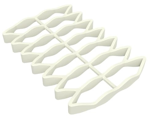 Parrilla para, parrilla para para horno - Horno microondas Rejilla para asados para, bandeja antiadherente resistente a altas temperaturas, fácil de limpiar para descargar el aceite p