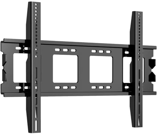 JXMTSPW Support Mural TV Grande Taille pour téléviseurs 50 - 120,Support TV Charge Lourde VESA Max 900x600 mm, Charge de 125 kg,Fixation Murale TV 60 65 70 75 77 80 85 86 90 95 98 100 110 Pouces