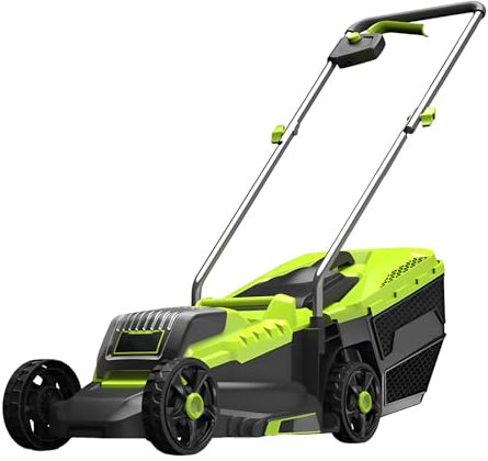 SHAHRYAR Tondeuse Electrique Gazon,Tondeuses Et Tracteurs,Vitesse De Coupe : 3 400 TR/Min,Hauteurs De Coupe Réglables : 30/50/70 Mm,pour Le Jardin, La Cour Et Ferme