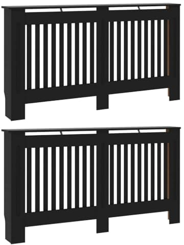 vidaXL Copri radiatore - Accessorio per la Stanza, Decorazione per casa, Design Elegante, aggiunta Perfetta per Il Riscaldamento e l'arredo.