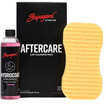 Supagard Hydrocoat, 300ml – High-Gloss Sealant for Paint, Glass, & Wheels – Hydrophobic Dirt & Water Repellent Coating – Quick & Easy Application with Sponge – Reduces Drying Time, Cherry Scent