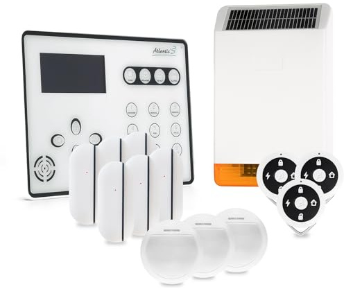 ATEOS - Alarme de Maison sans Fil GSM Kit 5 (MD-326R)