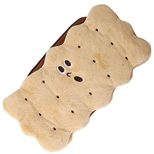 Onsinic Cartoon Sandwich Biscuits Mäppchen Netten Plüsch-Bleistift-Beutel-Beutel-Kasten-verfassungs-Kosmetik-Tasche Kawaii Gadget Box Stationary