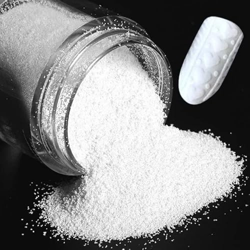 LUNYY Poudre de sable de sucre néon brillant pour décoration d'ongles 3D effet neige paillettes fines en vrac bricolage été charme ongles accessoires