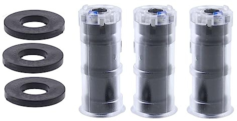 Schüco Buchsenelement Türband Reparaturset für zweiteilige Aufsatzbänder Buchsenset 239326 (blauer Pfeil) 3 Stück