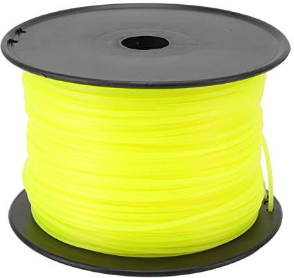 XHTLLO Heavy Duty Nylon Trimmer Line, 3mm Replacement Spool for Lawn Mower, for Efficient Cutting, Low Noise Design, High Performance Grass Wire(168M)