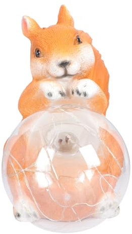 MERRYHAPY Solarlicht Für Draußen Aus Harz Tier Form Cartoon-strahler Mit Entzückendem Licht Gartendekor Wetterfeste Solarlampe Solarleuchte Für Garten Und Blumenbeet