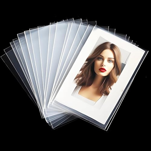 Kartenhüllen, 400 Stück Standard Soft Card Sleeves, Transparente Sleeves Kartenhüllen für Karten Sammelkarten Hüllen Tcg Mtg Photocard Penny Sleeves 66 x 91 mm