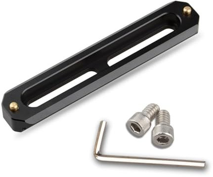 Sgancio rapido NATOs Rails 4.9 con 1/4 viti e slot di montaggio per DSLR Camera Cage Accessori NATOs maniglia morsetto