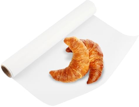 Rouleau de Papier Parchemin de Cuisine 10m | Papier Parchemin Anti Adhésif, pour Pain Des Brises Gâteaux