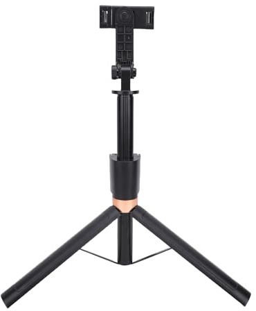 Topiky Trépied Magnétique Selfie Bâton, Trépied de Voyage de Bâton de Selfie pour Téléphone Portable, 6,9 Pouces écran sans Fil Extensible avec Télécommande et Tête Rotative à 360