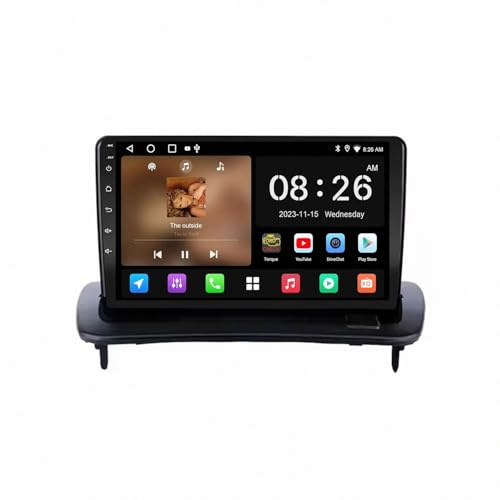 Carplay-Skärm för Volvo S40 C30 C70 2004-2012 Röststyrning, Gps-Navigering, Med Kamera, Dashcam, Wifi, Bluetooth Bilradio Stereo Gps Navi, 4 Kärna 2G＋32G