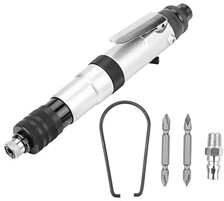 Hilitand 1/41000 rpm Mini Pneumatischer Schraubendreher Haltegriff Halbautomatische Kupplungstyp Gerade Schraubendreher Druck Voreinstellung Drehmoment Luft