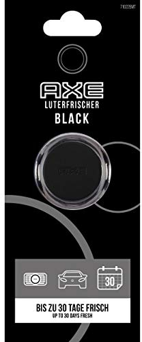 AXE Mini Ambientador para Coche – Frescura Intensa de 30 Días en Rejilla Ventilación – Fragancia Black – Diseño Discreto y Elegante para un Viaje Impecable