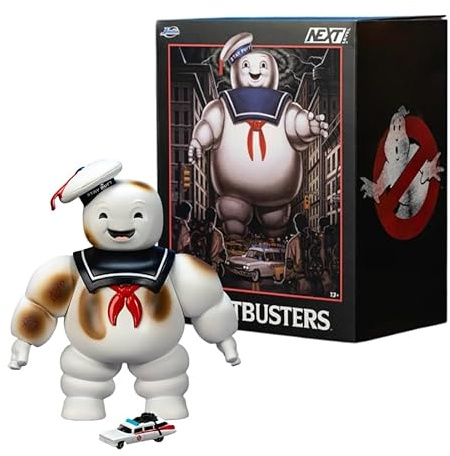 Jada Toys - Ghostbusters 6 Stay-Puff + Nano Ecto-1