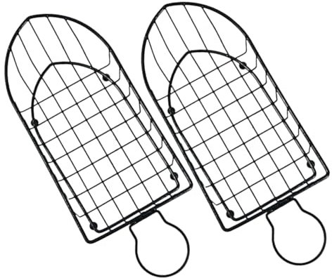 Zerodeko 2pezzi Cestini Per Alimenti Domestici Da Cestini Per Pane Multifunzione Da Cucina Accessori Per Snack Realizzati in Forma Colore Semplice Resistente e