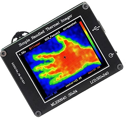 Cámara térmica Cámara termográfica simple de la imagen de la definición clara de la resolución de la cámara 2.0Inch LCD 240X320-40℃ a 300℃ Detectar problemas ocultos